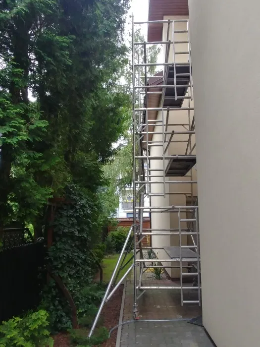 Wynajem rusztowania aluminiowe przejezdne jezdne OD 7 ZL ZA METR.