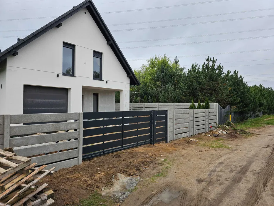 Ogrodzenie betonowe Ciszewski Dachowa