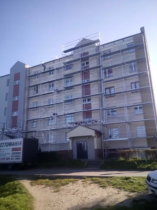 Wynajem rusztowań od 16gr ! Montaż od 6zł ! Rusztowania Plettac !