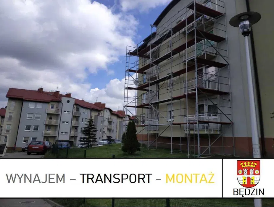 Wynajem wypożyczenie rusztowanie elewacyjne