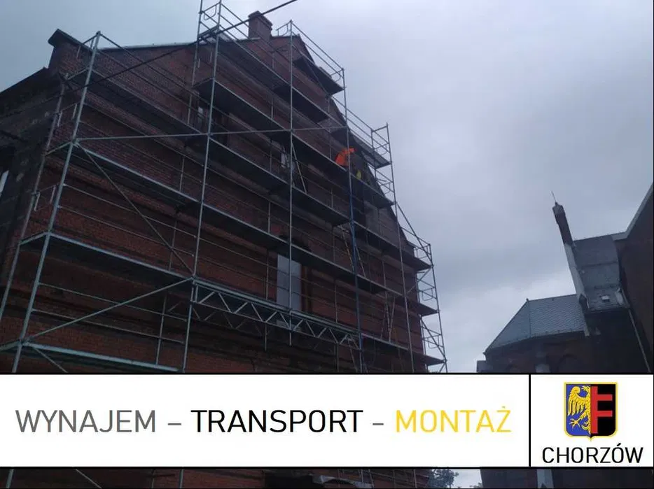 Wynajem wypożyczenie rusztowanie elewacyjne