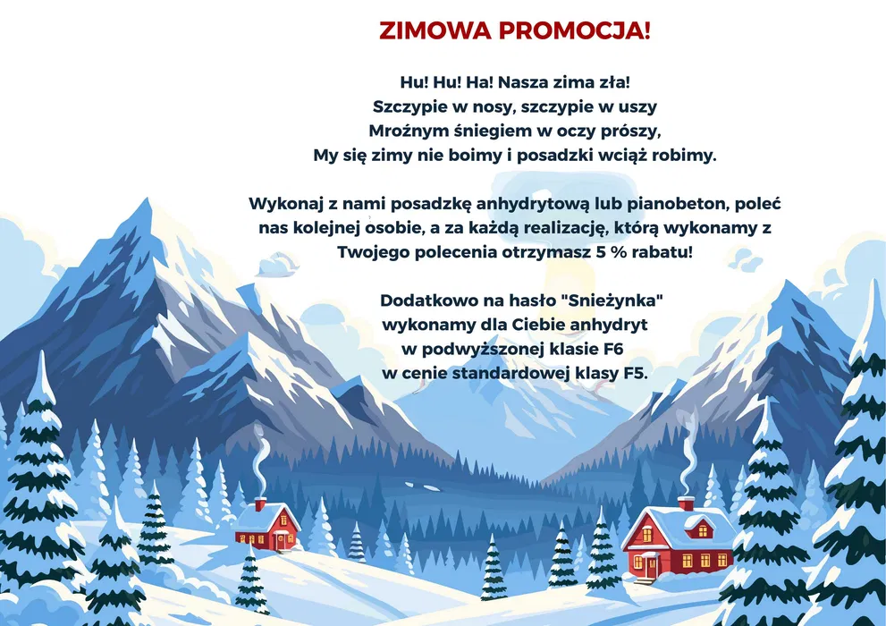 Posadzki anhydrytowe, wylewki anhydrytowe od 34 zł/m2, pianobeton.