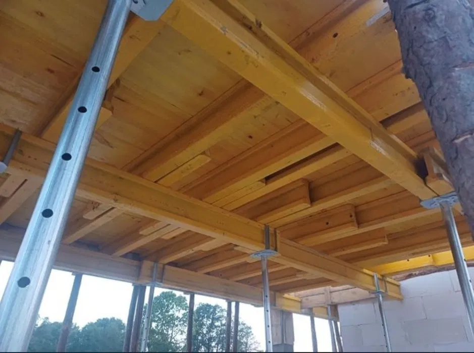 Wynajem szalunki stropowe stemple dźwigary budowa domu