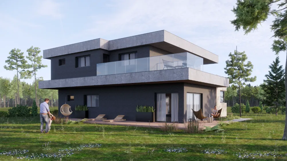 Wizualizacje budynków i wnętrz, rzuty, animacje, wirtualne spacery