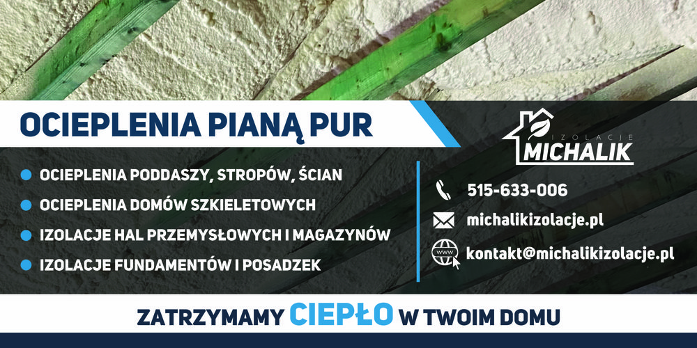 Ocieplenia Pianą PUR, Termowizja,Docieplenia Poddaszy,Naprawa Izolacji