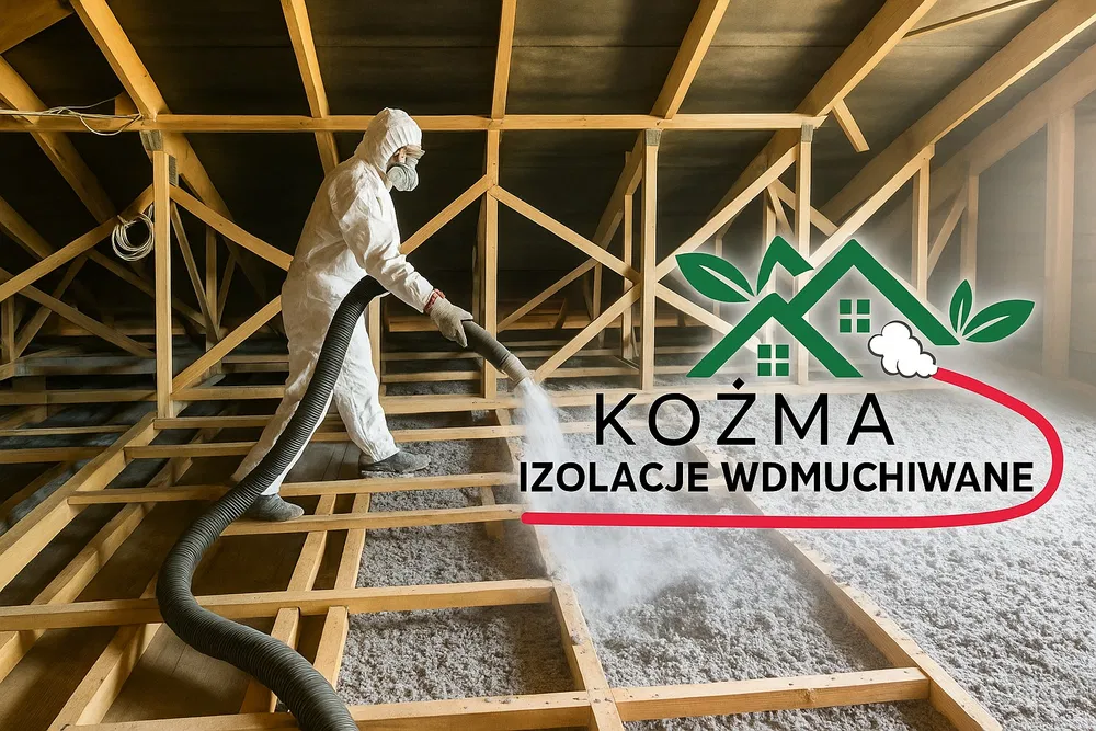 Ocieplenie metodą wdmuchiwania Celuloza i Wełna