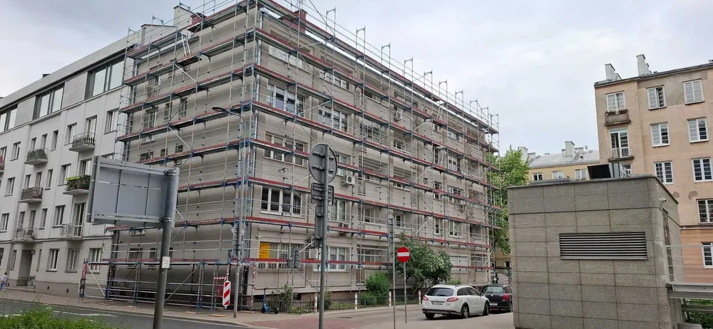 Wynajem/montaż/demontaż rusztowań systemowych modułowych, schodni
