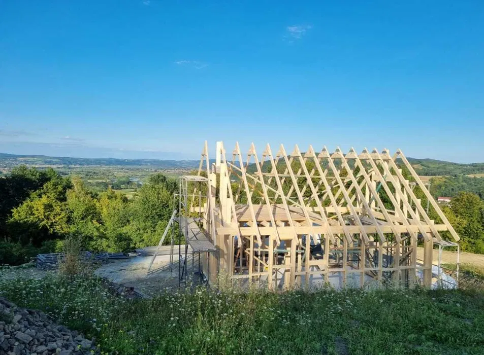 Budujemy domy szkieletowe, więźby dachowe - MAŁOPOLSKA