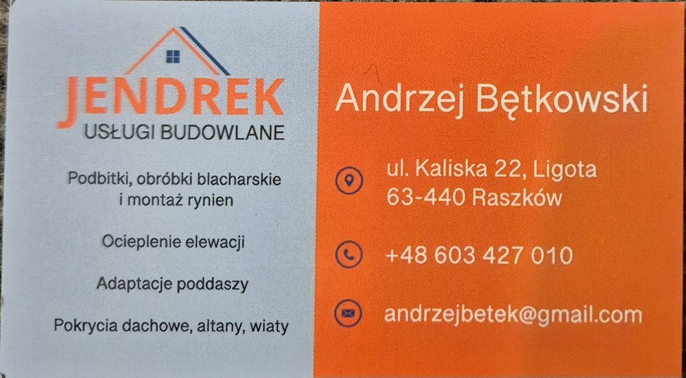 MONTAŻ podbitki i rynny dachy grzanie papy Adaptacja poddaszy