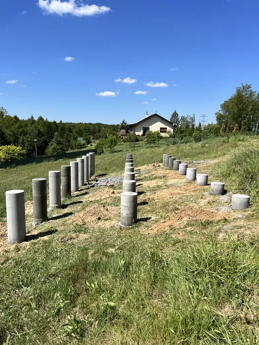 Fundament na palach /słupach /punktowy / stopy fundamentowe