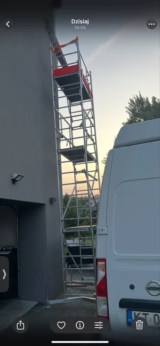Wynajem rusztowania climtec 3m, 5m, 7m