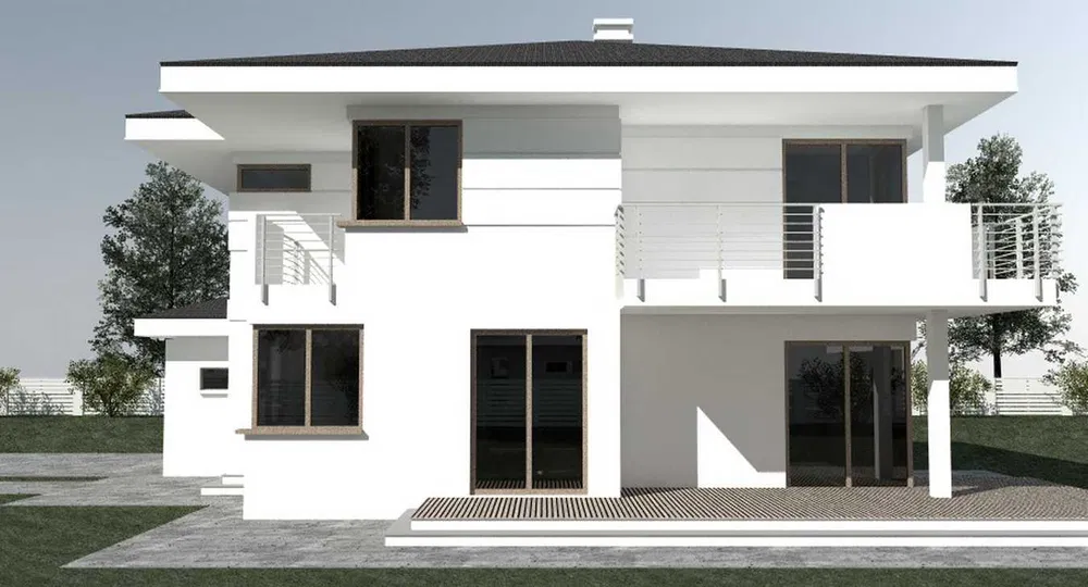 Architekt Warszawa projekt budowlany indywidualny domu Pruszków