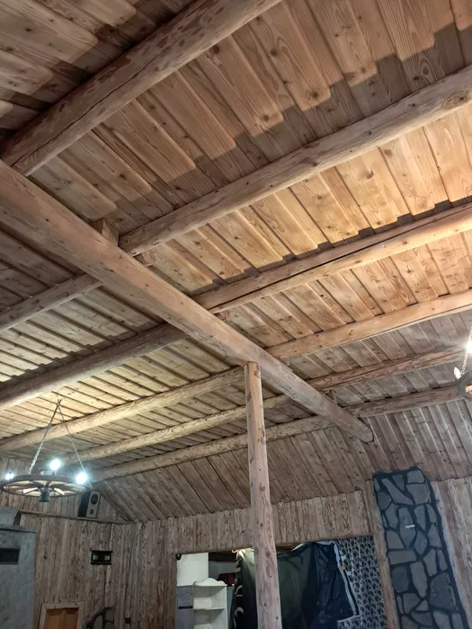 Piaskowanie,sodowanie domów z bali