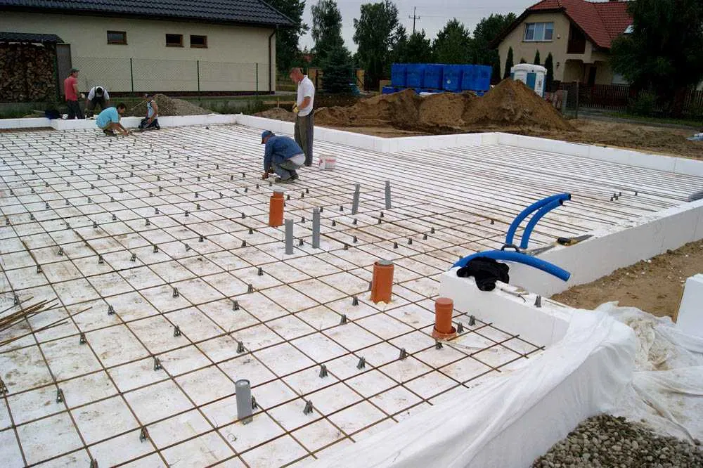 Płyty fundamentowe, wykopy, wymiana gruntu