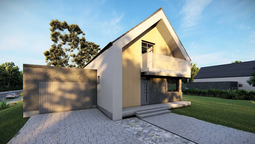 PROJEKT DOMU INDYWIDUALNY - Biuro Projektowe Architekt, Projektant