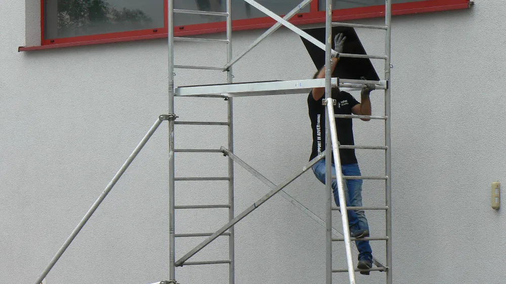 Rusztowania Aluminiowe Krause 0,7m x 2,0m - wynajem Poznań