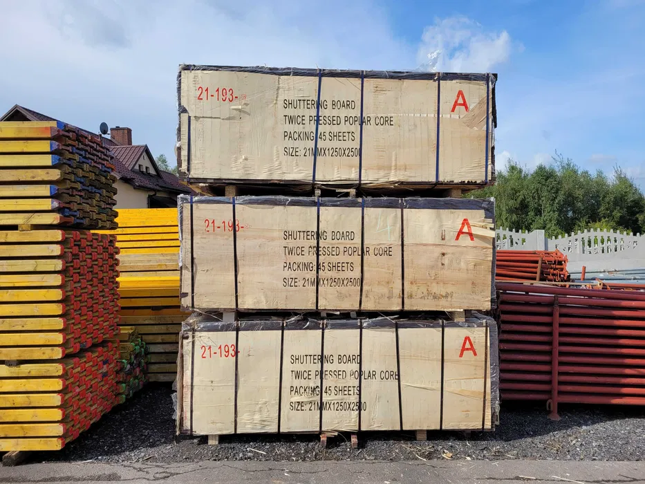 Szalunki Podpory stropowe metalowe Stemple budowlane Dźwigar Doki