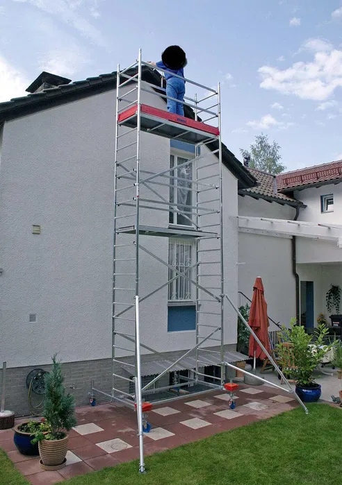 Rusztowanie aluminiowe idealne na schody Climtec Krause do 7m wynajem