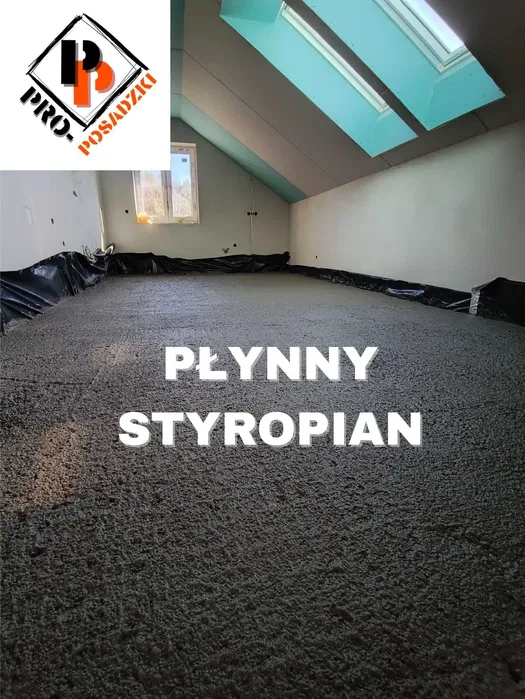 Płynny Styropian / Śląsk / Styrobeton / Wylewka Anhydrytowa /