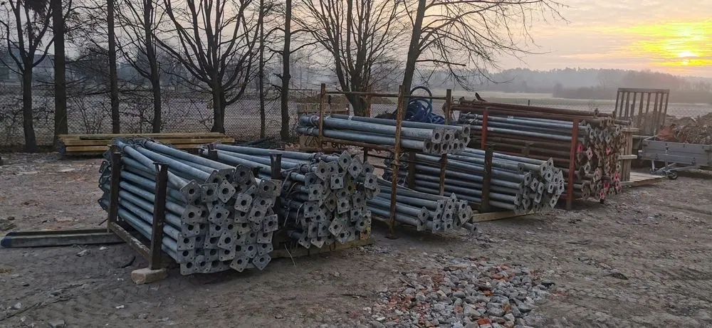 Wynajmę Stemple budowlane STALOWE korony dzwigary Trojnogi