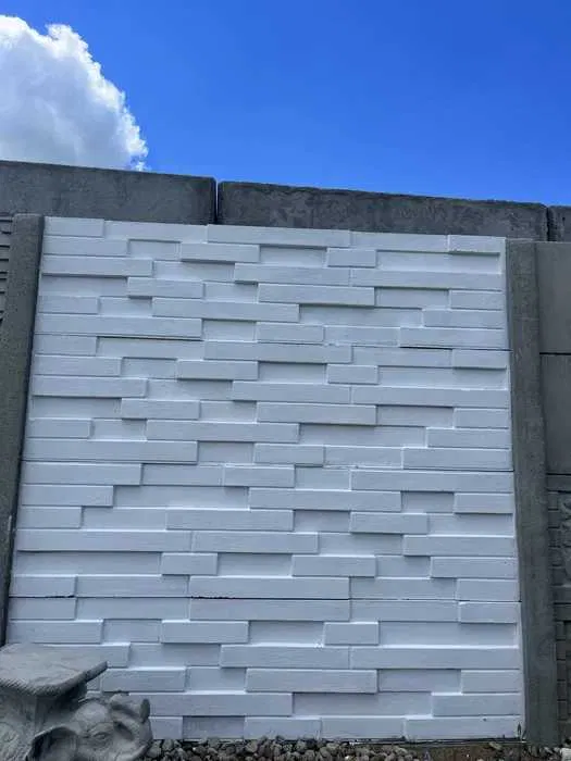 ogrodzenia betonowe dwustronne 67 zł metr bieżący -1,5 m wysokości