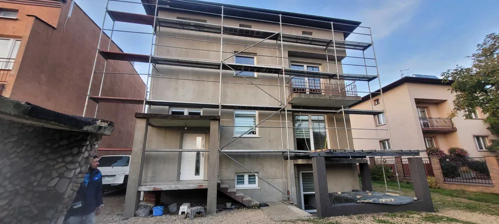 Rusztowanie Elewacyjne/Fasadowe WYNAJEM już od 25gr m²/doba Transport.