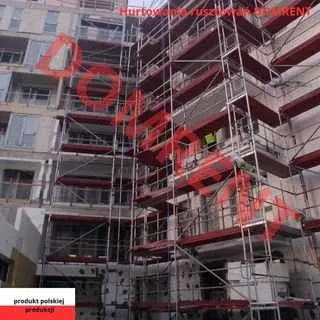 Rusztowanie elewacyjne fasadowe, modułowe, wynajem montaż, od 1000m2