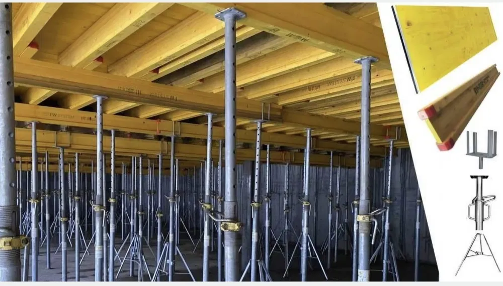 Wynajem szalunków stropowych