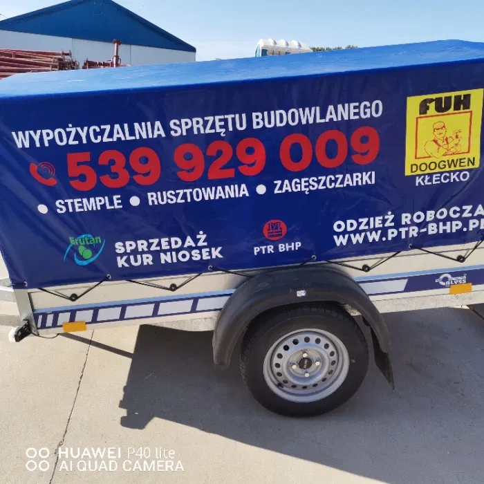 Wynajem stempli podpory budowalne