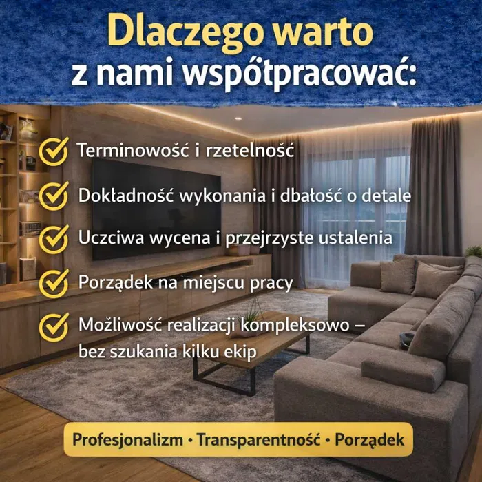 Usługi budowlane oraz wykończeniowe !