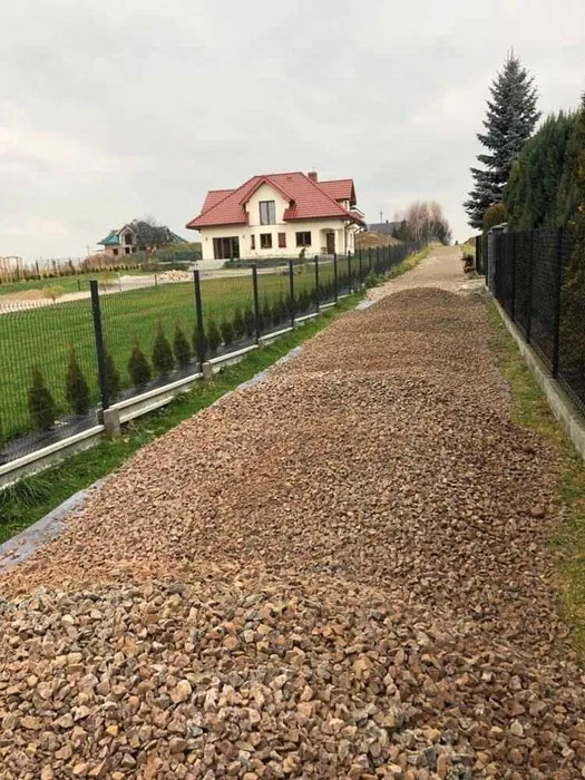 Budowa dróg dojazdowych, budowa i utwardzanie terenu, Prace drogowe.