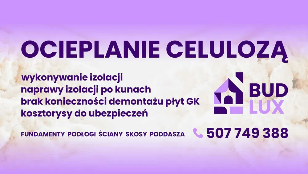 Ocieplanie celulozą poddasza