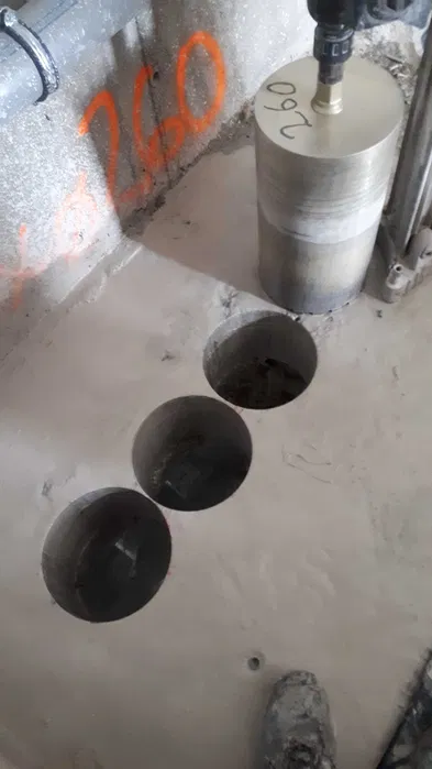 Wiercenie otworów betonie, cięcie ścian, kucie, wyburzanie