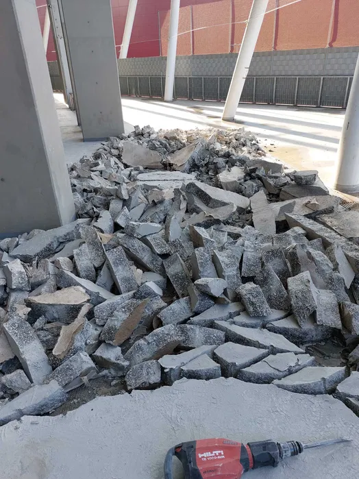 Wiercenie otworów betonie, cięcie ścian, kucie, wyburzanie
