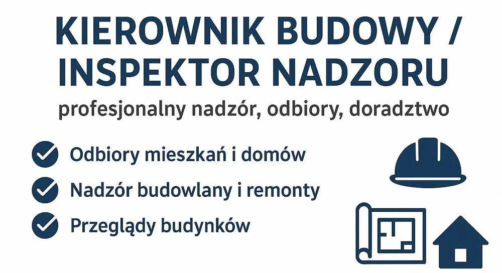 Kierownik Budowy, Inspektor Nadzoru, Świadectwa charakterystyki ener.