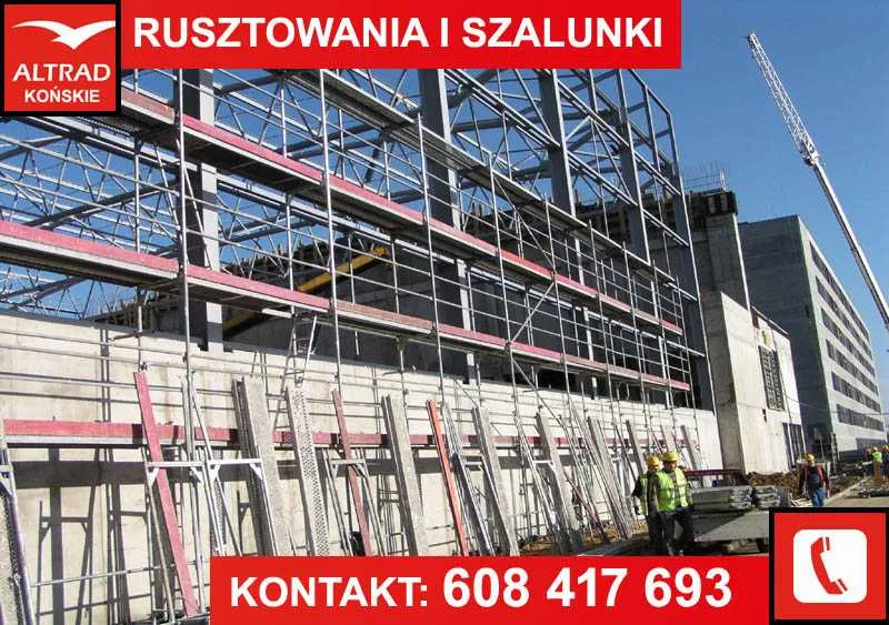 Wynajem Rusztowań, Wypożyczalnia Rusztowań Fasadowych i Aluminiowych