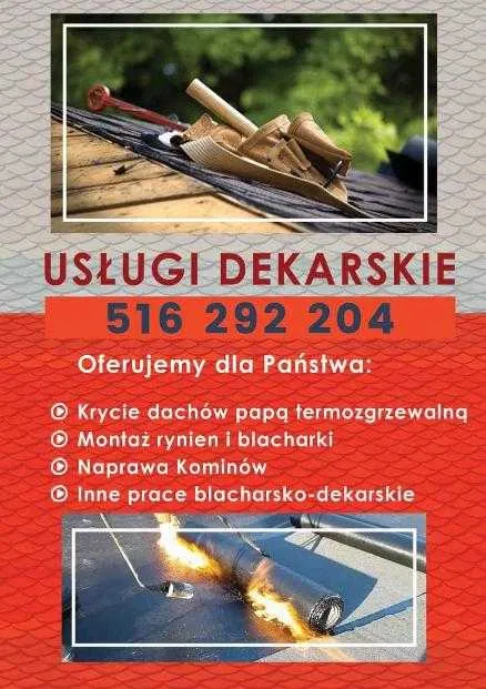 Usługi Dekarskie - dekarz, blacharz