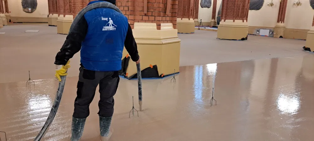 Wylewki posadzki anhydrytowe, wylewki samopoziomujace