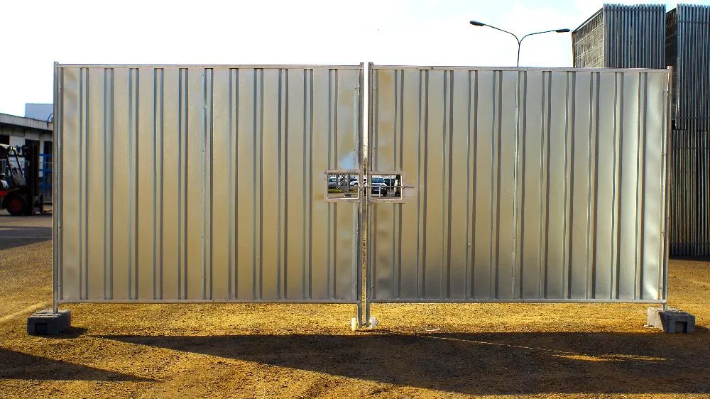 Wynajem Ogrodzeń Tymczasowych - budowlane Plac budowy