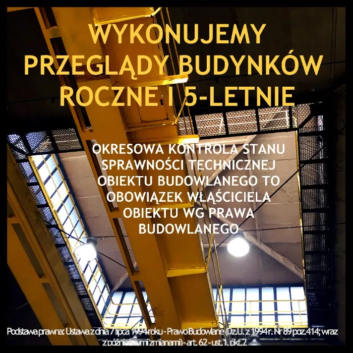 Kierownik budowy Inspektor nadzoru kontrola budynków ekspertyzy Śląsk