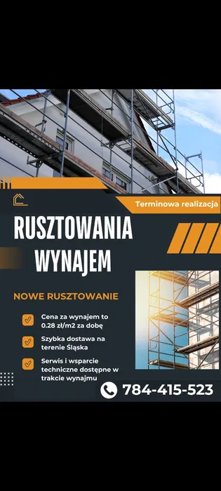 Wynajem rusztowańia