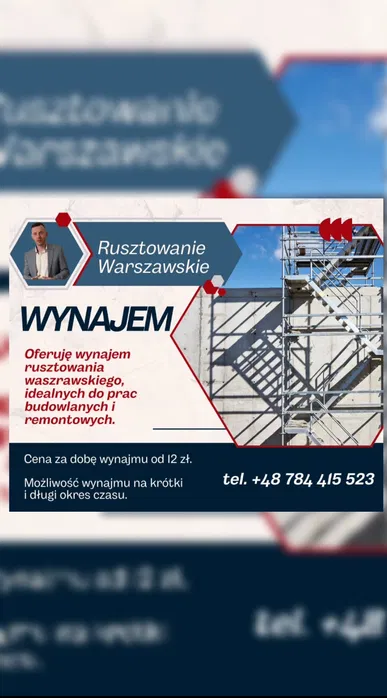 Wynajem rusztowańia
