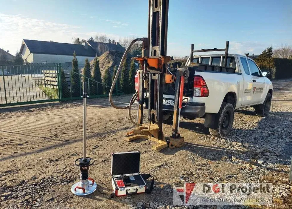 Badania zagęszczenia gruntu, badania płytą dynamiczną, geolog