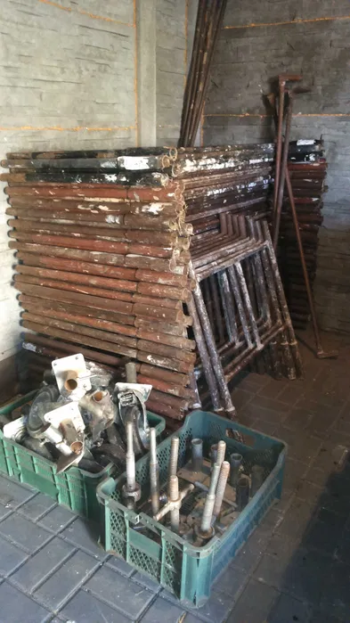 Rusztowanie klinowe / warszawskie / stemple / młoty / zsyp - wynajem