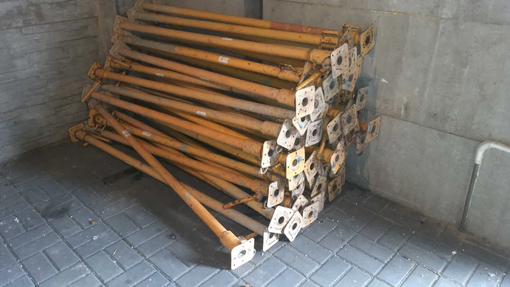 Rusztowanie klinowe / warszawskie / stemple / młoty / zsyp - wynajem