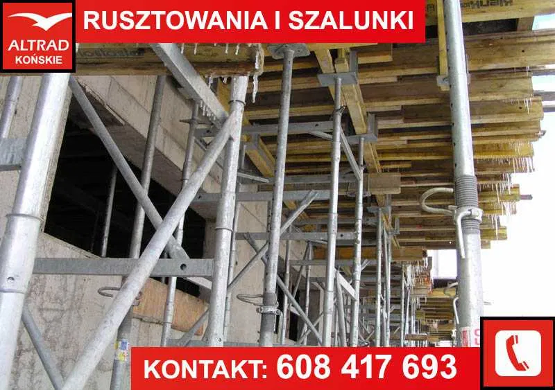 Szalunki Stropowe, Płyty Szalunkowe, Sklejka Szalunkowa - WYNAJEM