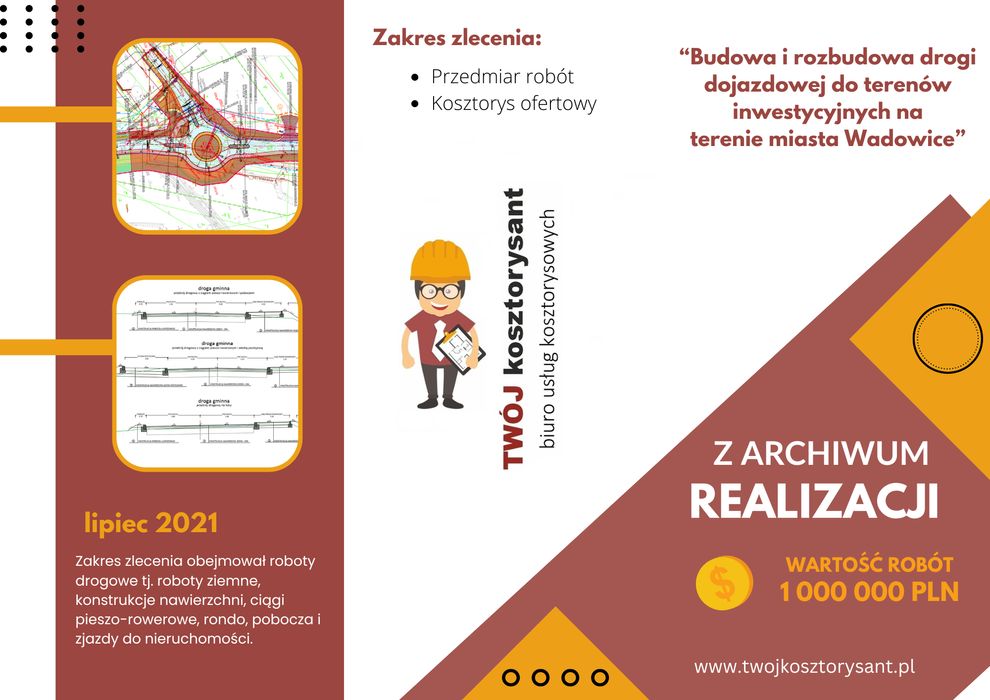 Kosztorysant budowlany/ Rzeczoznawca kosztorysowy/ Kosztorys