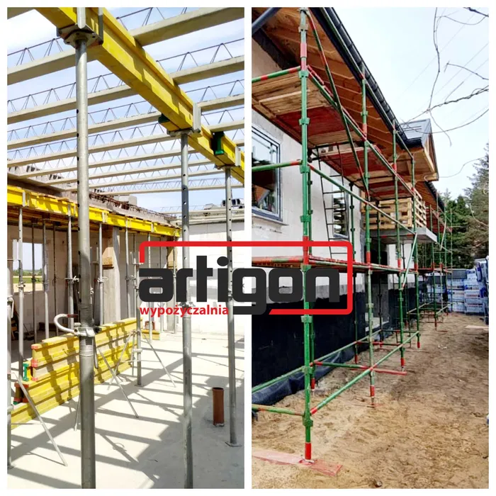 PROMOCJA wynajem rusztowań choinkowych elewacyjnych Pszczółki Skowarcz