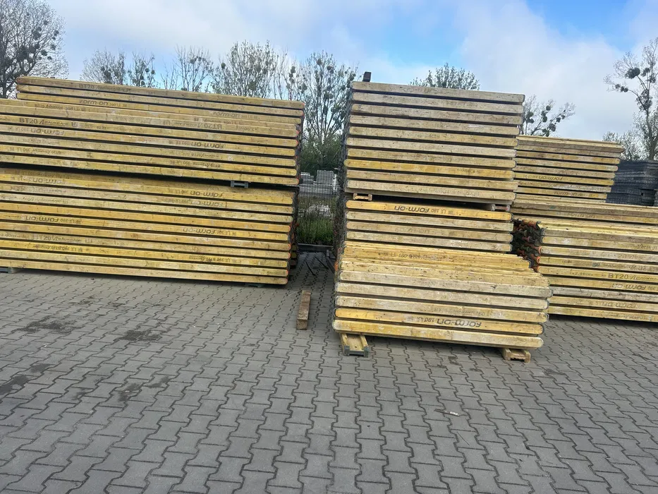 Wynajem szalunków szalunki kielce stemple doki plyta szalunkowa