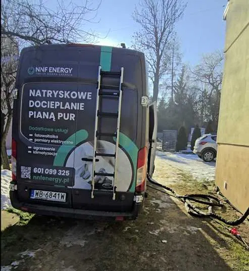Ocieplanie Pianą PUR | Badanie Kamerą Termowizyjną